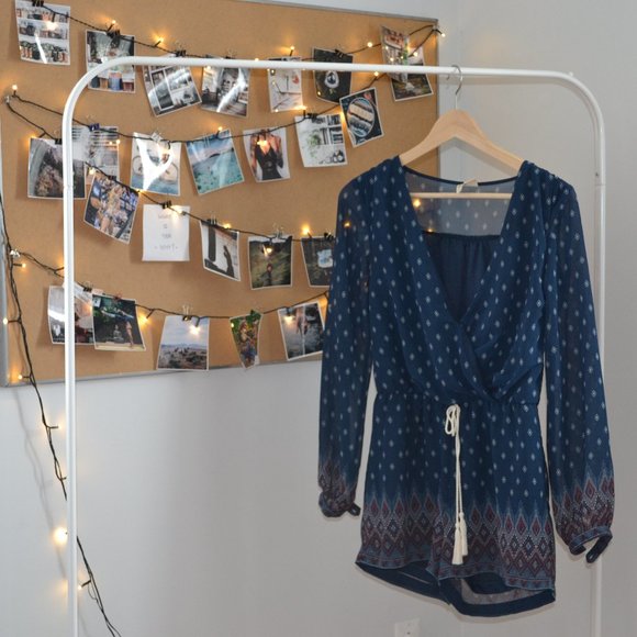 2\15$ Marine blue romper - Picture 3 of 7